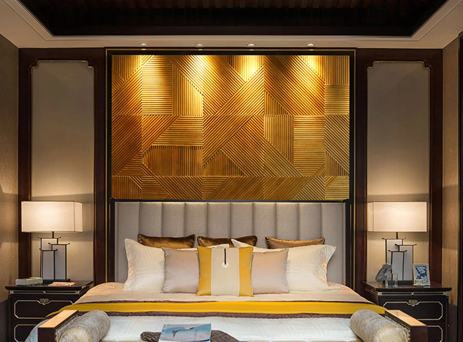 Mosaic Wood Wall Panel