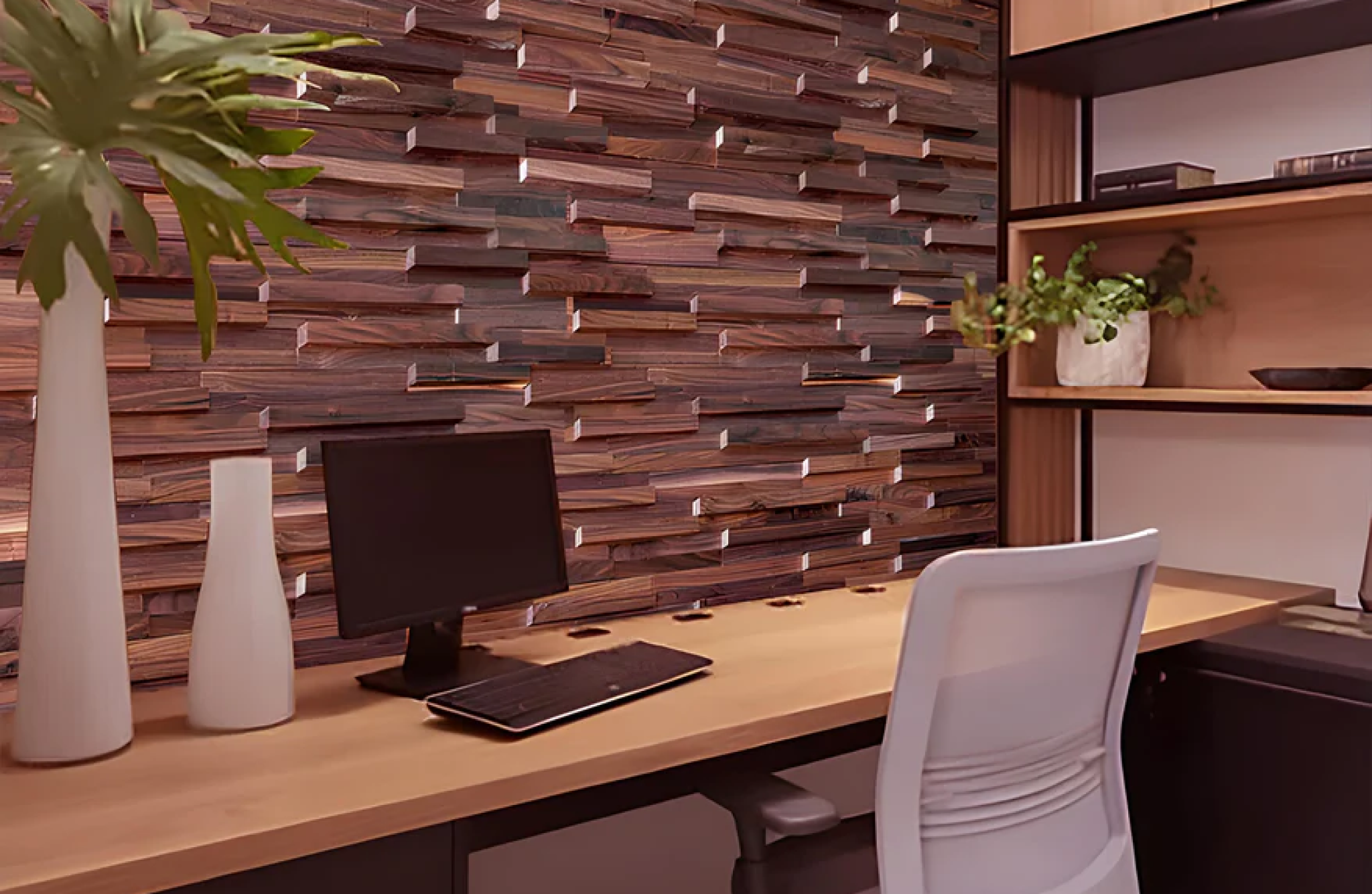 Stacked Wood Planks