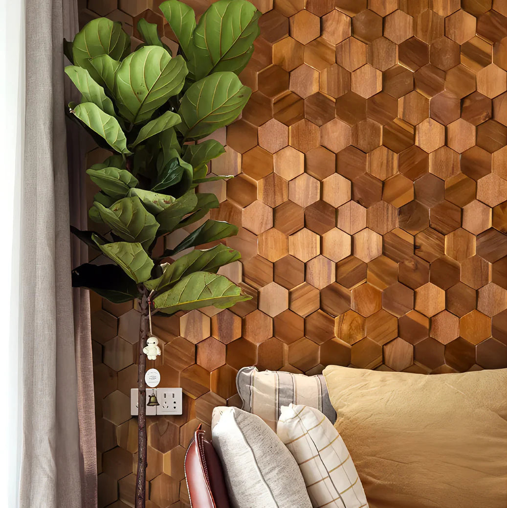 Walnut Wood Wall Panel