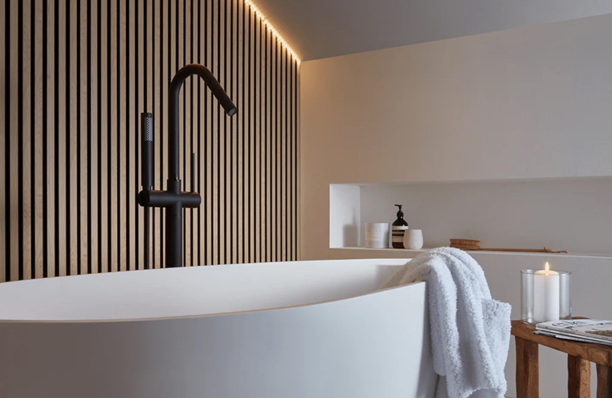 Bathroom Wood Wall Panels
