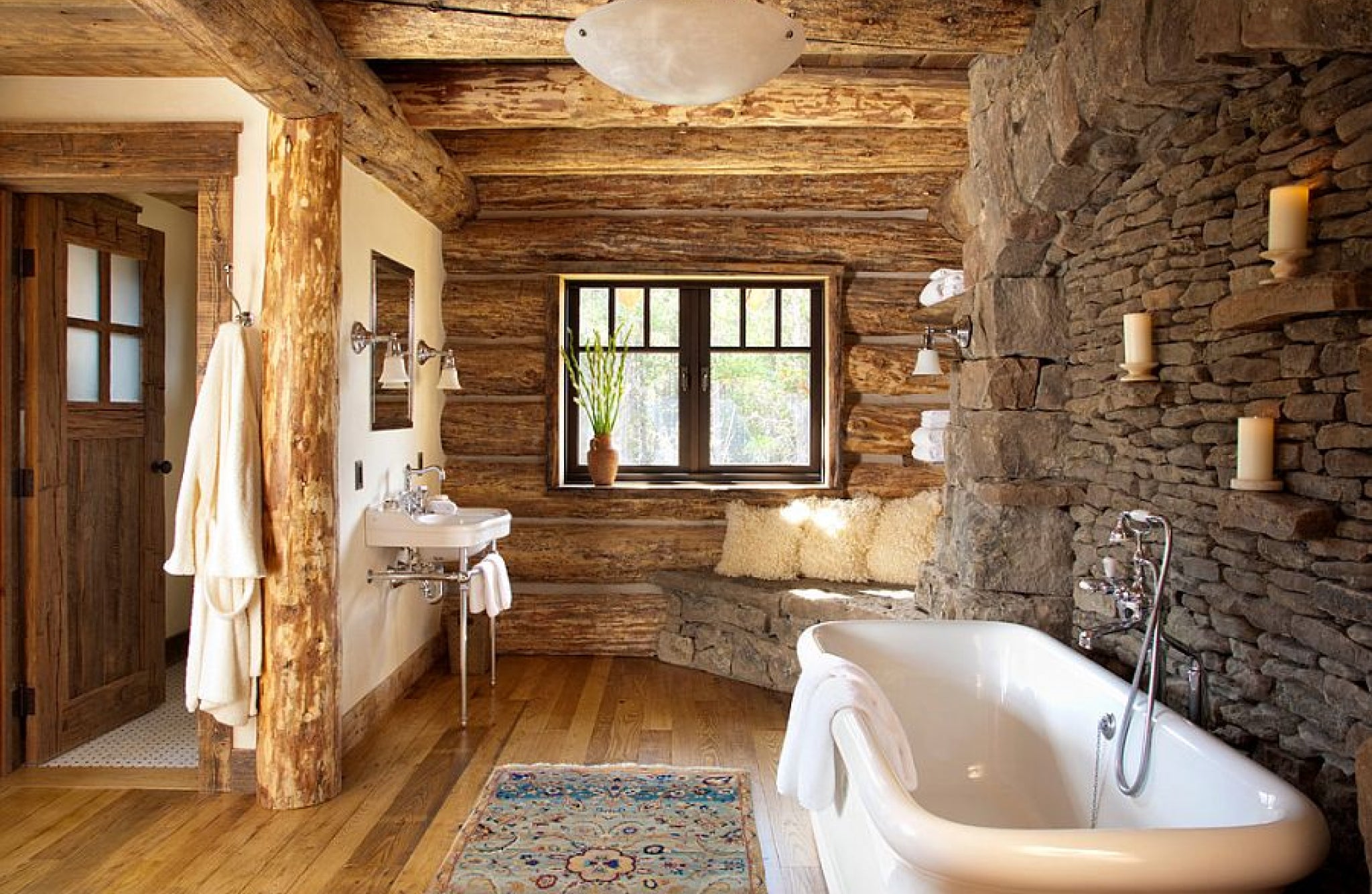 Bathroom Wood Wall Panels