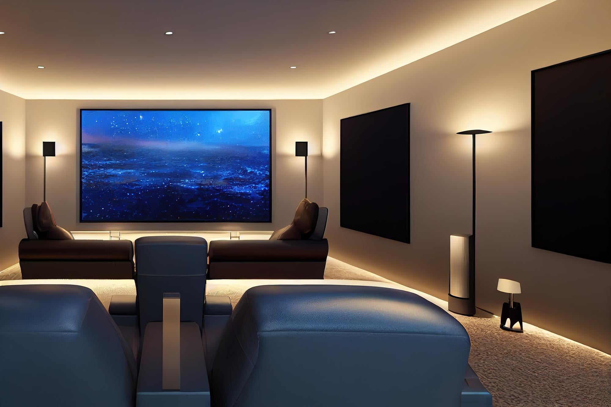 small home theater room design ideas