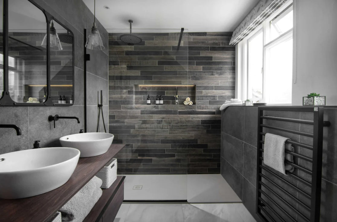 small bathroom wall paneling ideas
