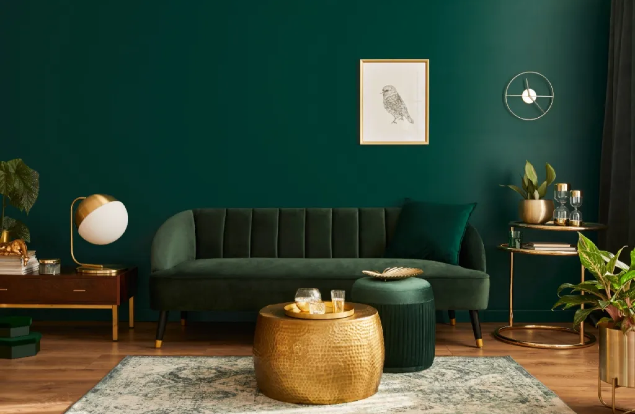 Colors That Go With Golden Oak Wood"Colors That Go With Golden Oak Wood: earthy greens