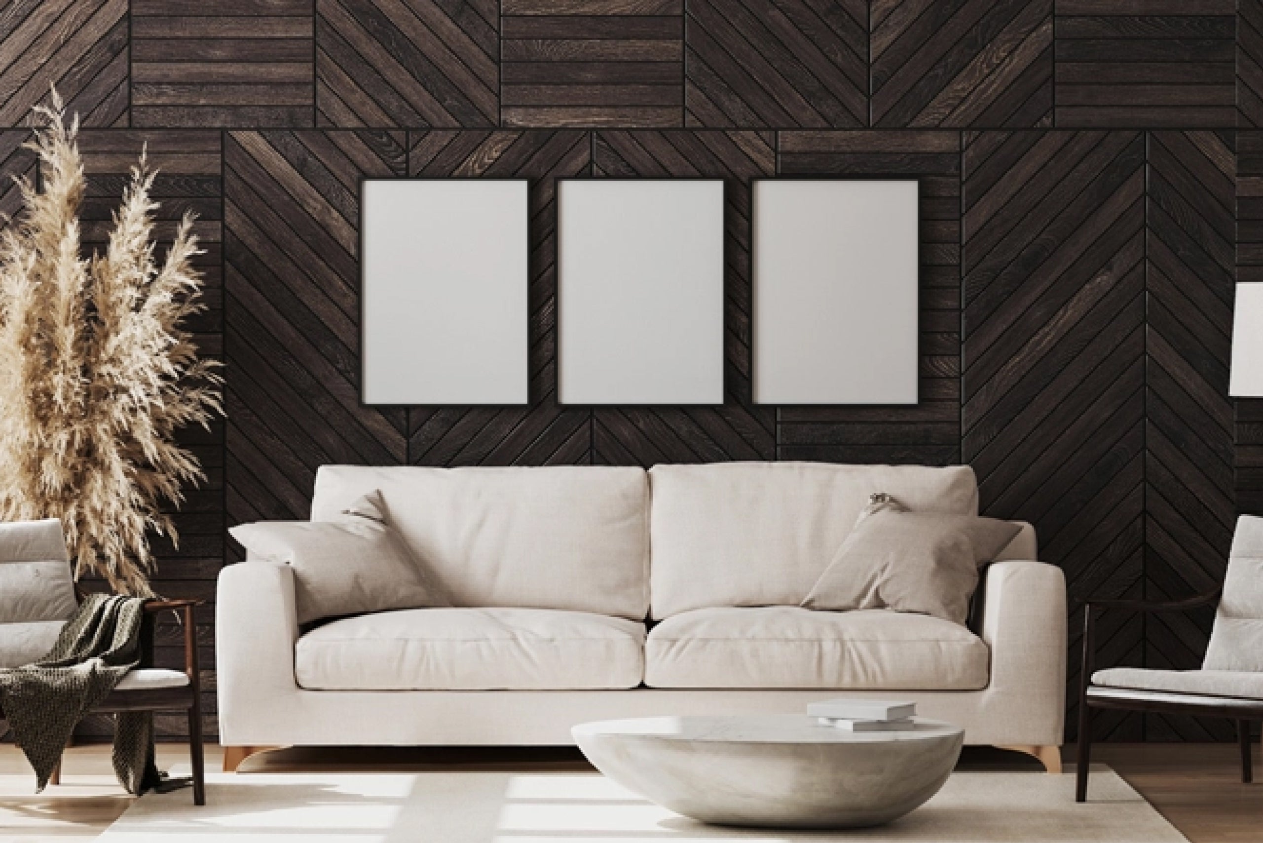 Wall paneling with lights