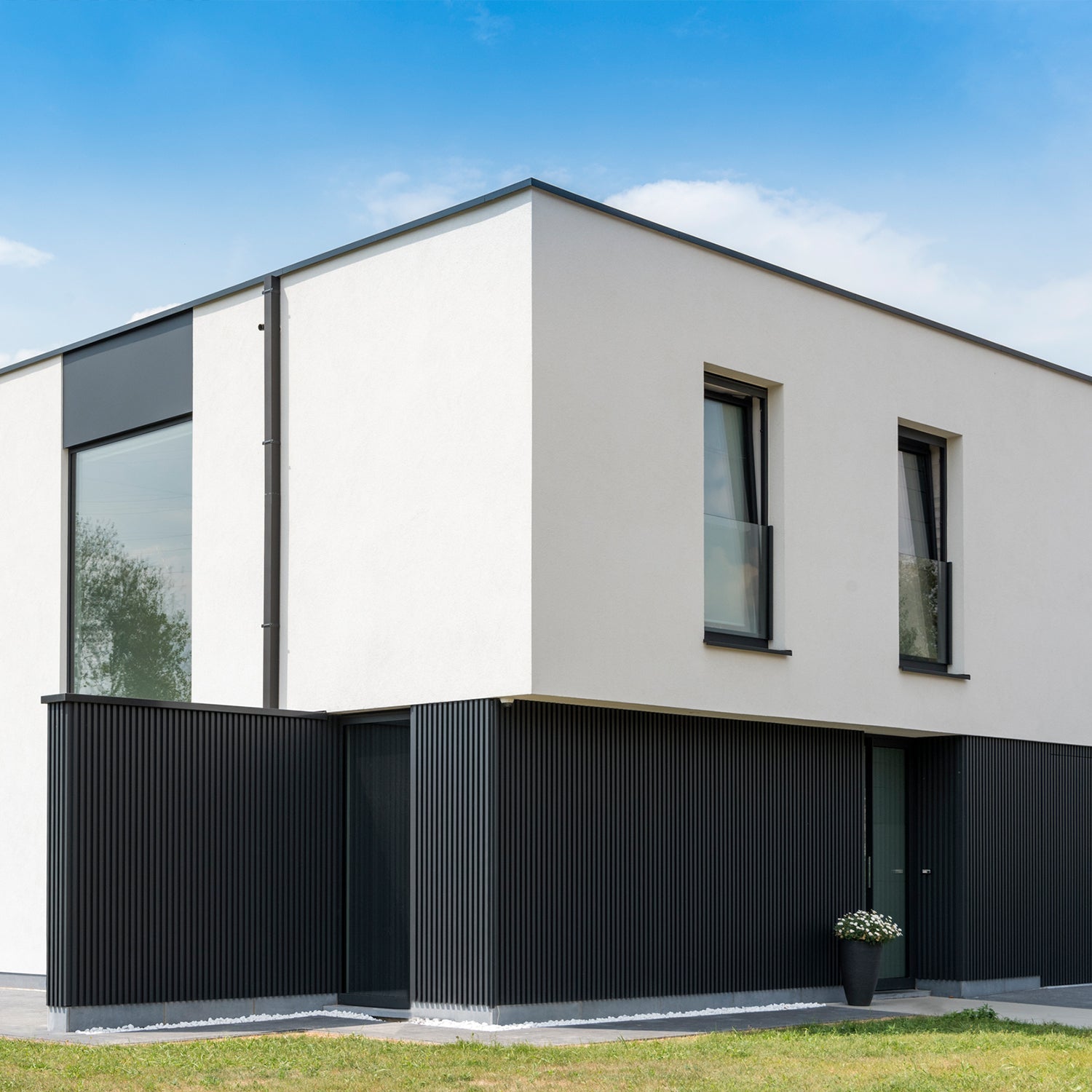 WPC as an exterior wall