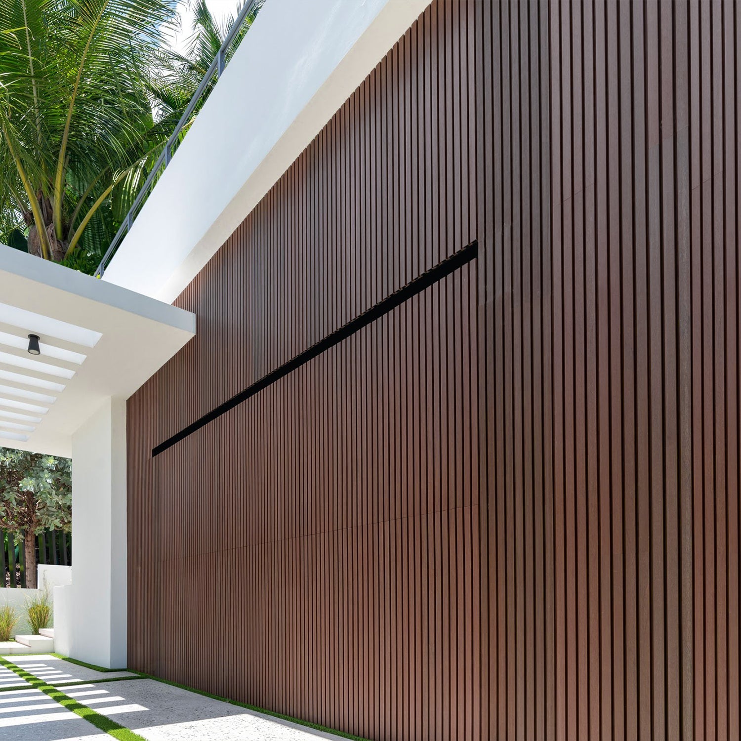 natural oak wood walls panel