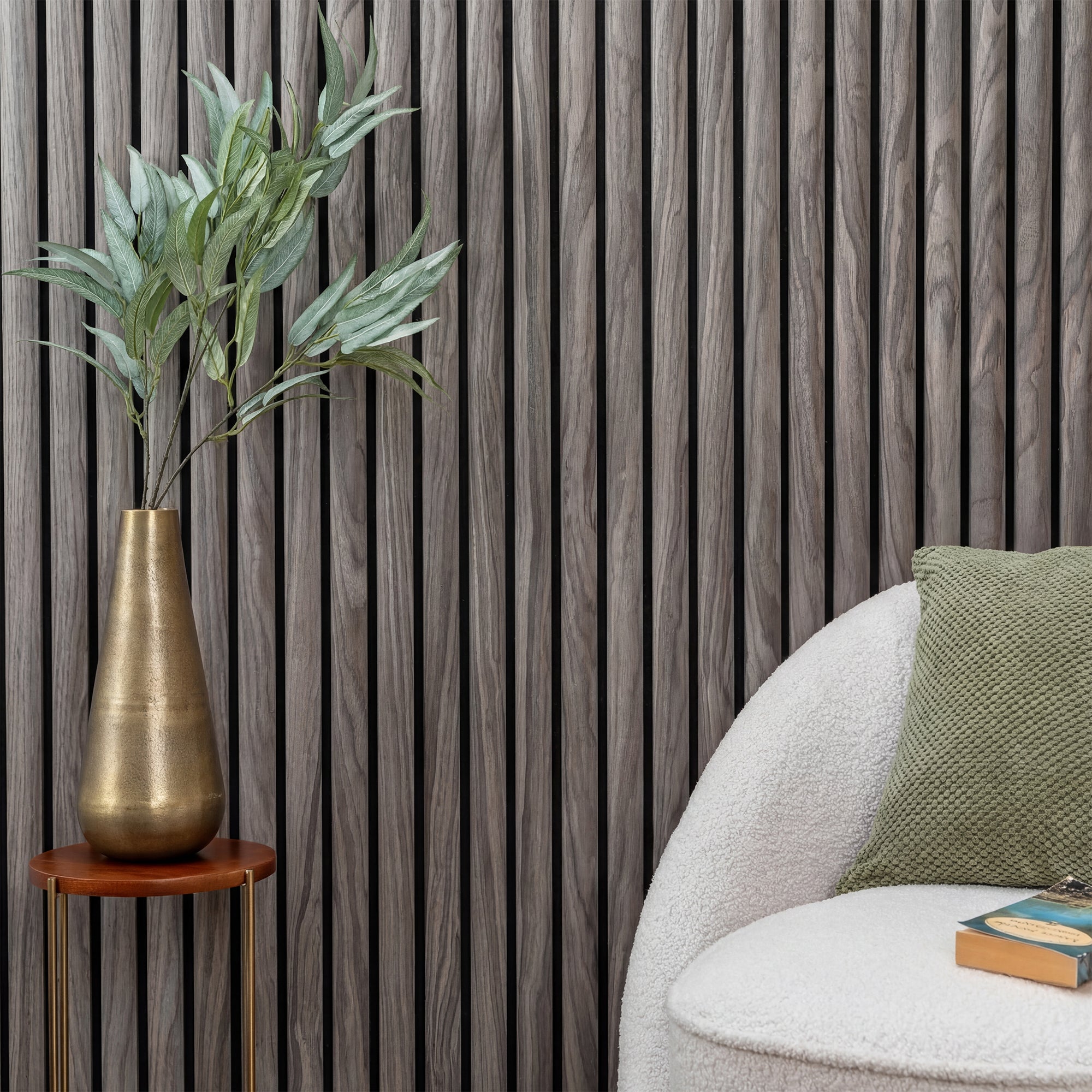 Acoustic Curve Wood Wall Panels - Oak - View 16