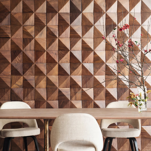 Geometric Feature Wall for Dining Room: Ideas, Patterns and Styling Tips