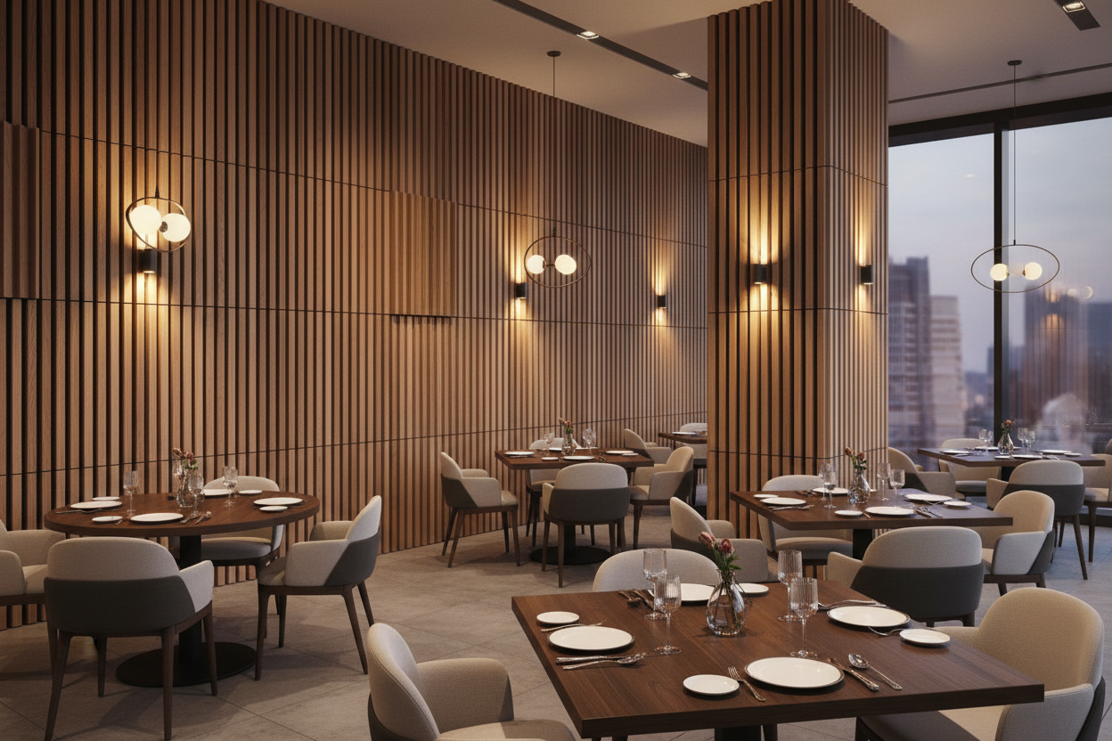 Acoustic Panels for Restaurants and Bars: Noise Control Without Killing the Atmosphere