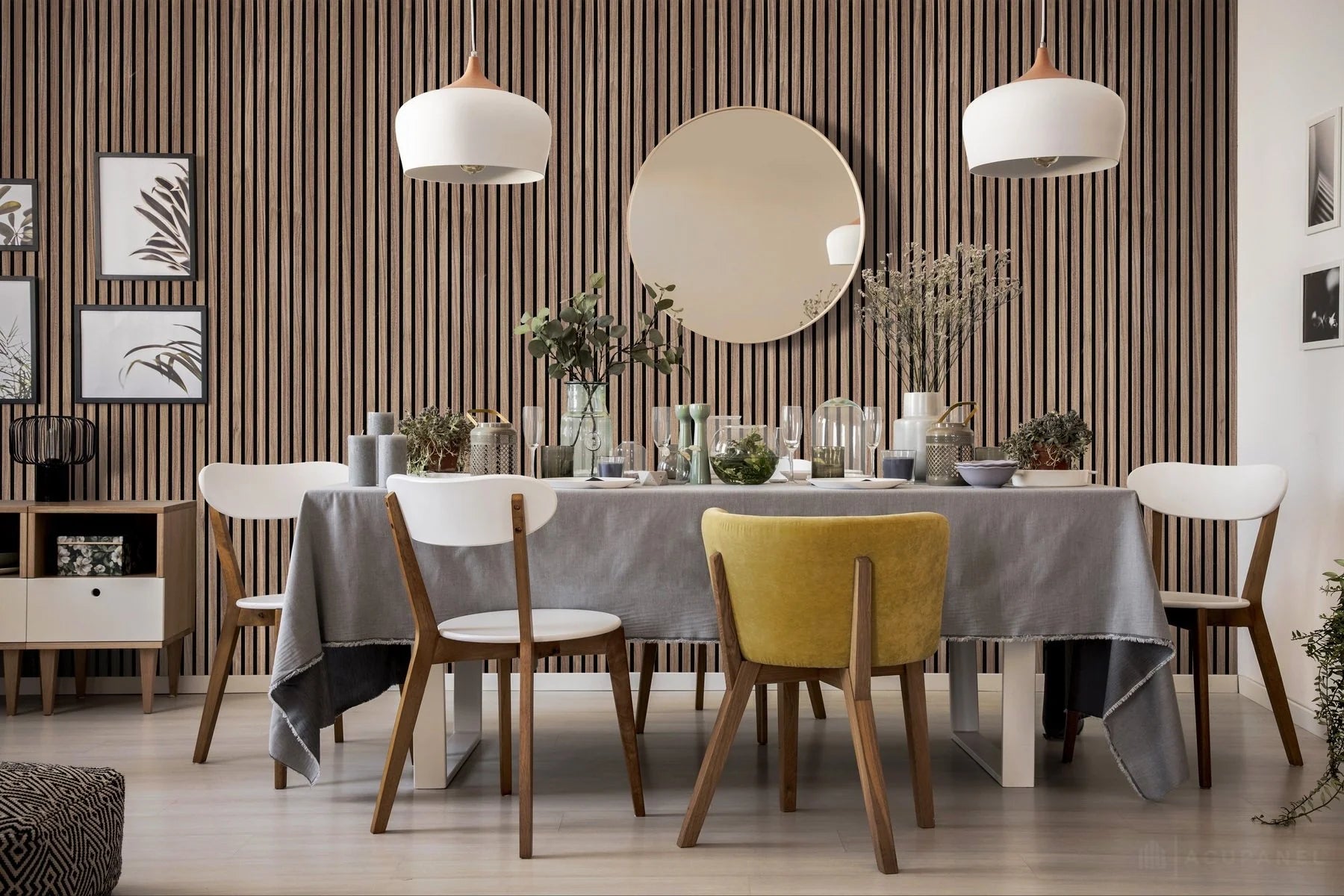 wall panel ideas for dining room