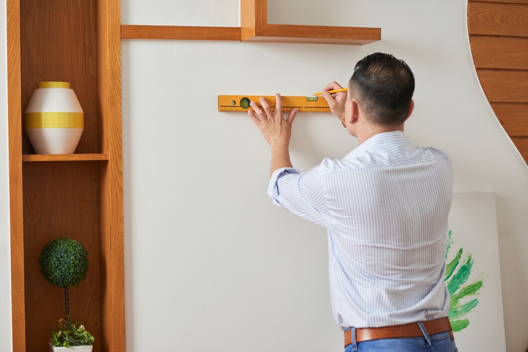 man-decorating-wall-with-picture_1098-21874-The Panel Hub