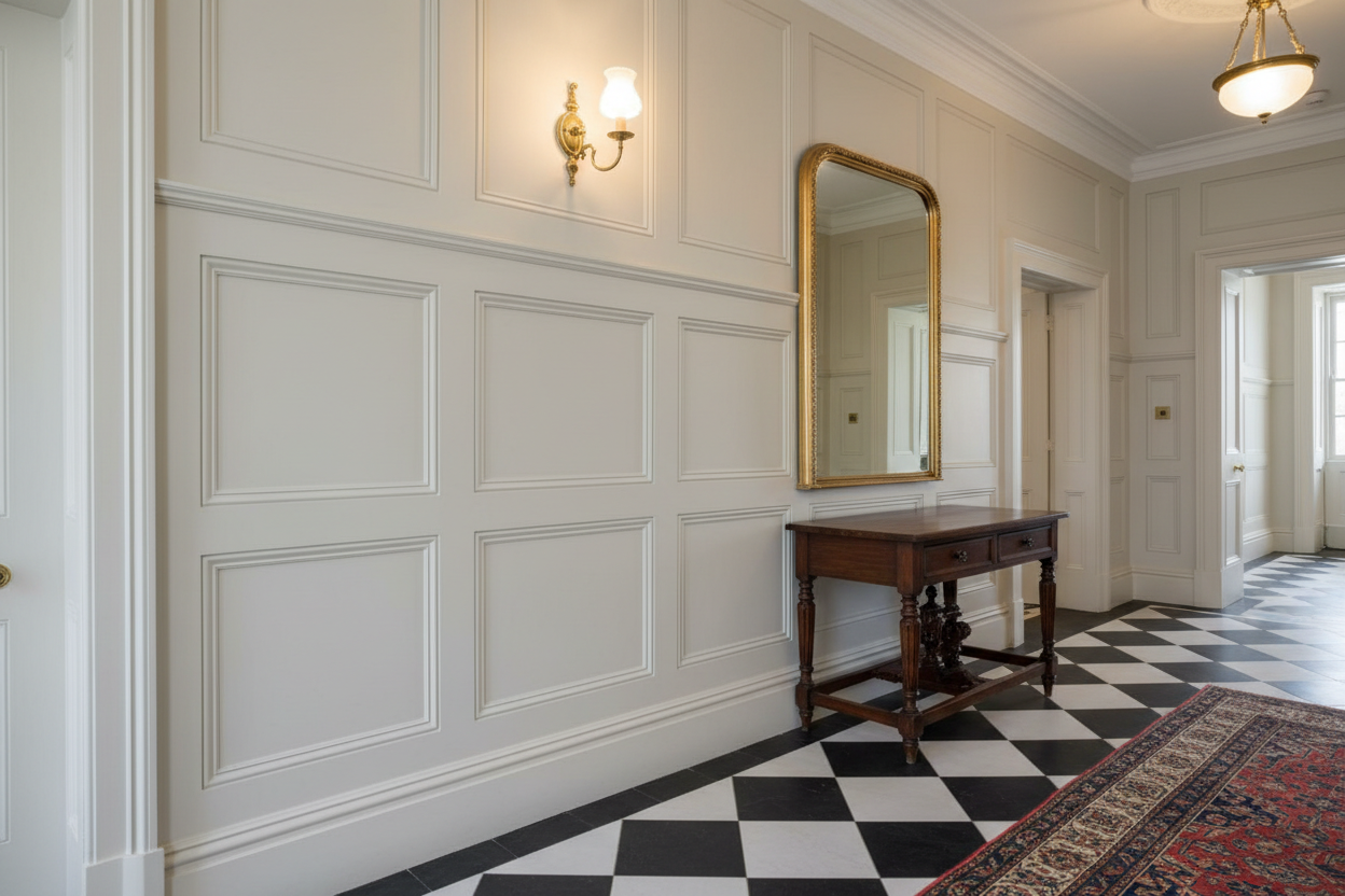 Period Property Hallway Paneling: How to Add Character Without Overdoing It