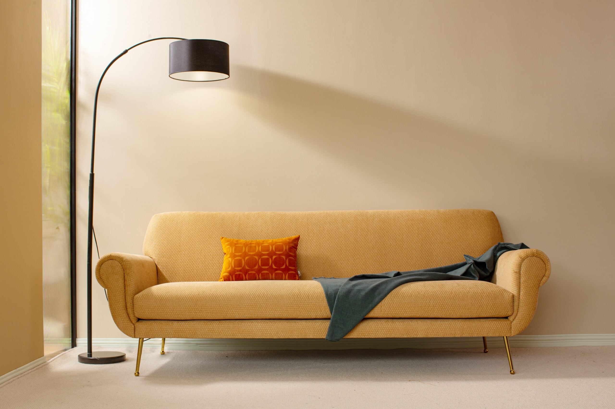 how to style floor lamps