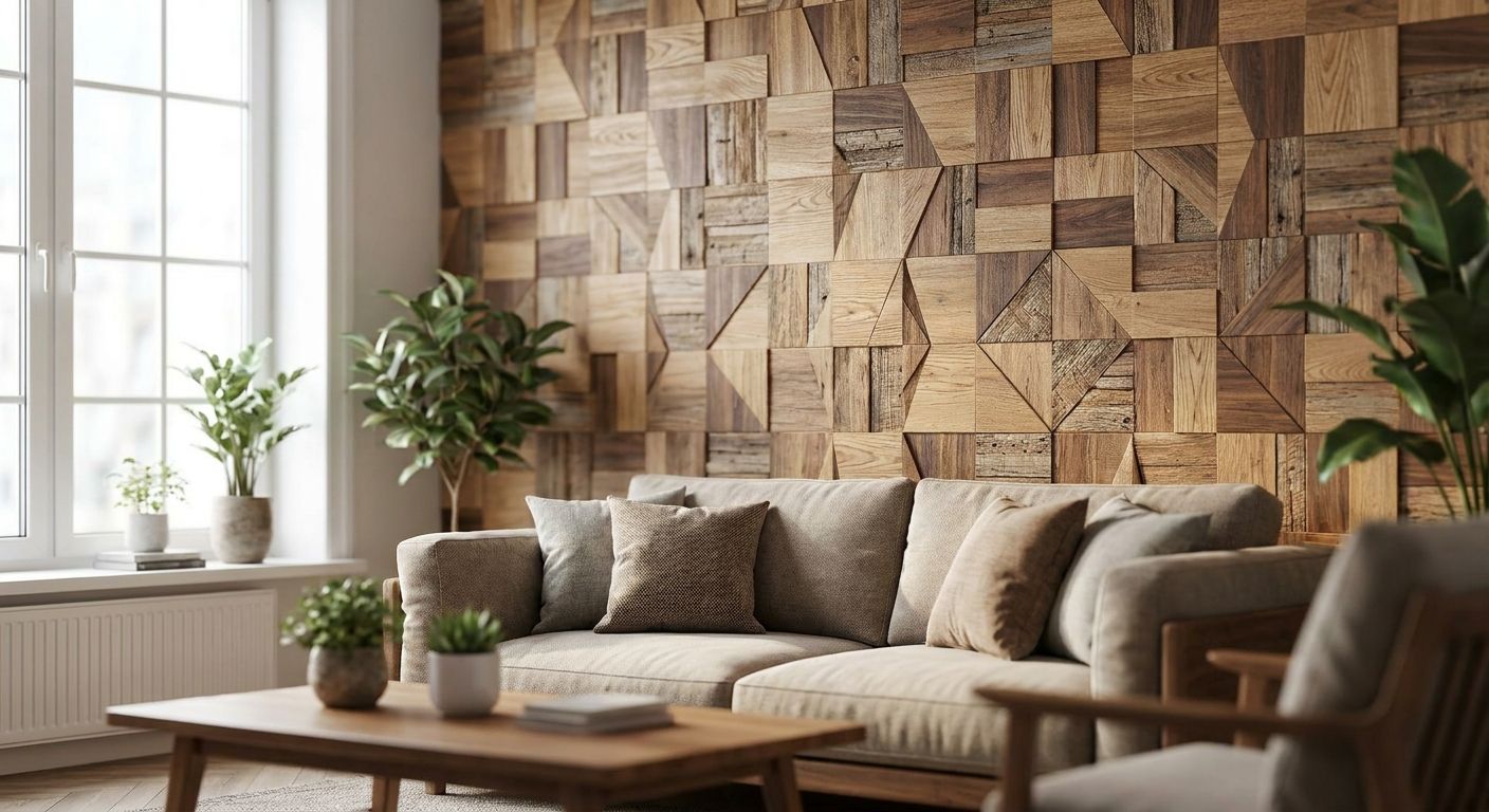 Best mosaic wood wall panels for accent walls 2026