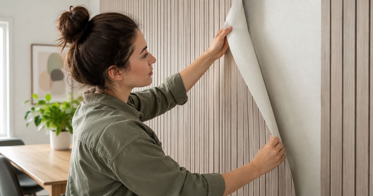 Can peel and stick wall panels be removed without damaging paint?