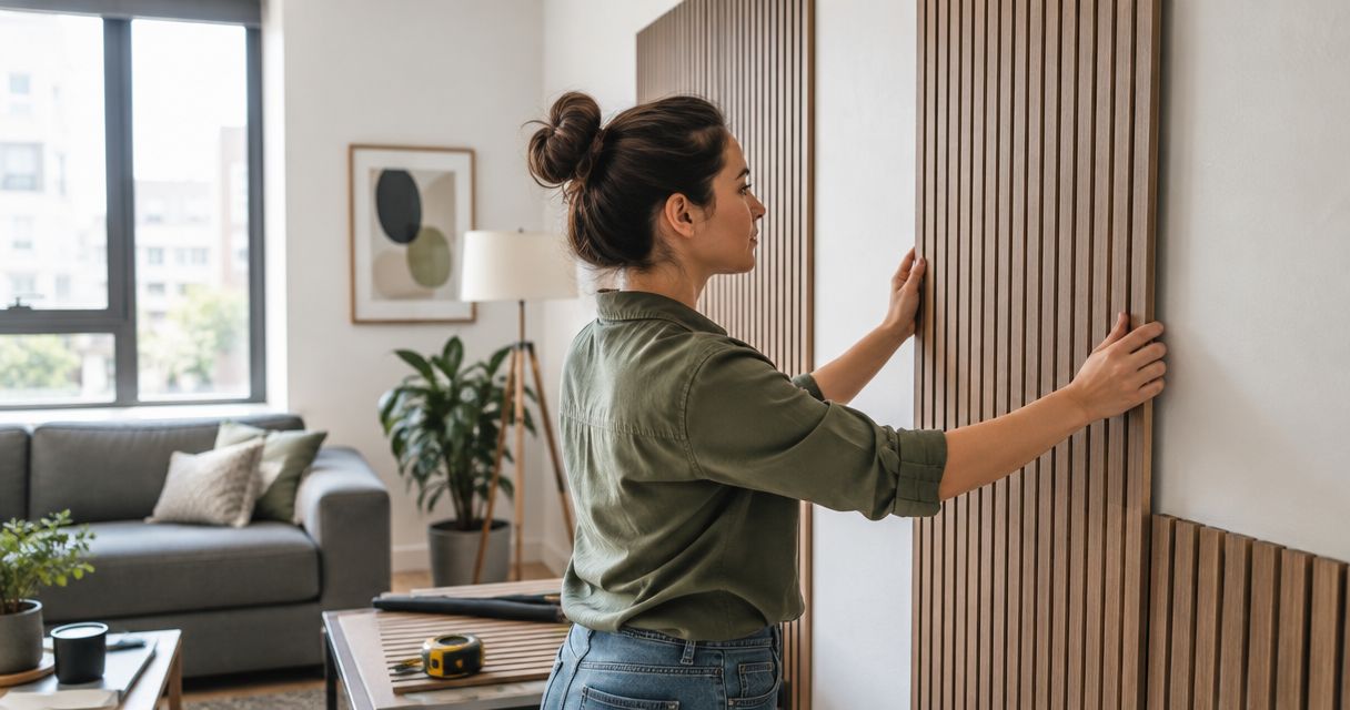 Can wall panels be installed in a rental without damaging walls?