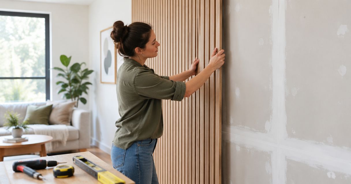 Can you install wall panels over drywall?