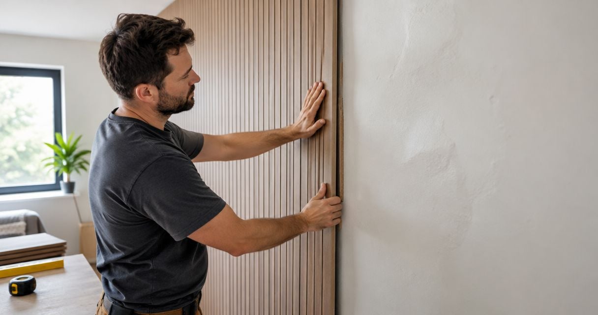 Can you install wall panels over uneven or bowed walls?