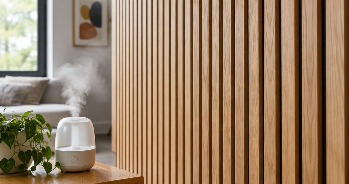Do slat wood panels warp in humid conditions?