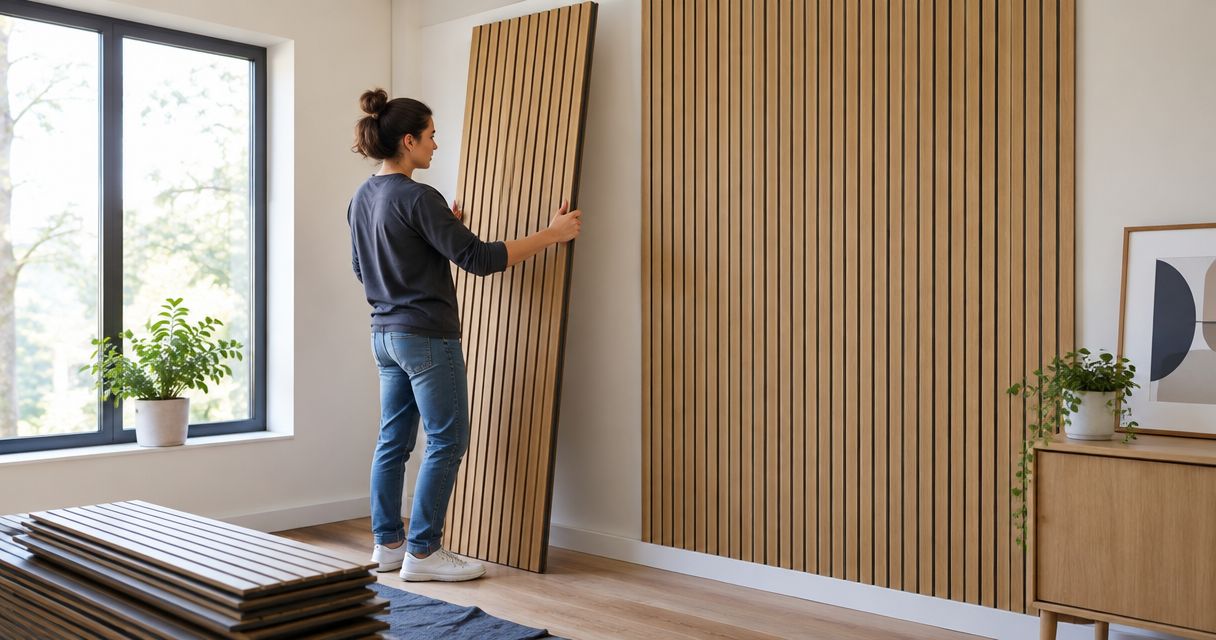 Do wall panels need to acclimate to a room before installation?