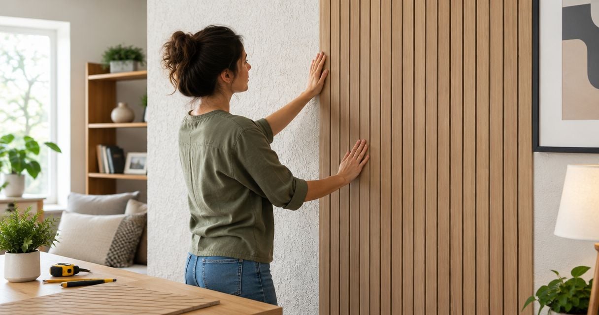 Does peel and stick wall paneling work over textured walls?