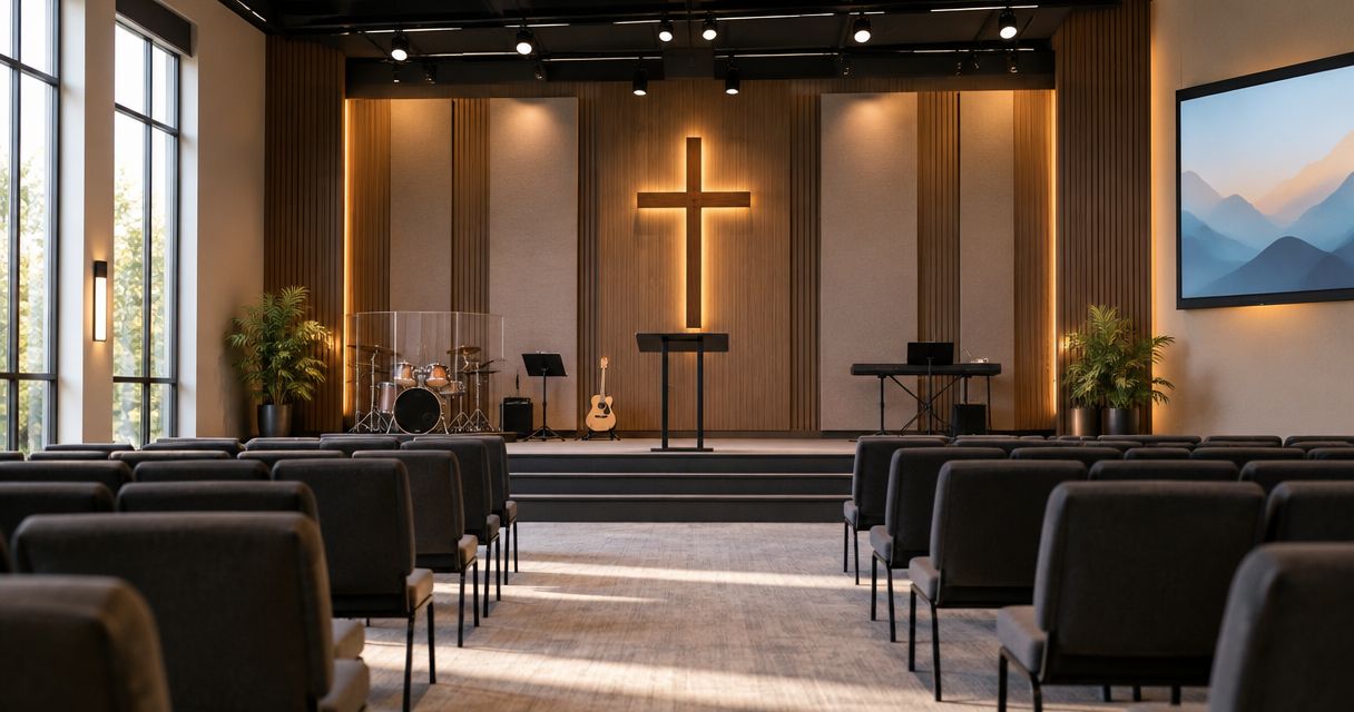 Wall panels for churches and worship spaces: complete 2026 guide
