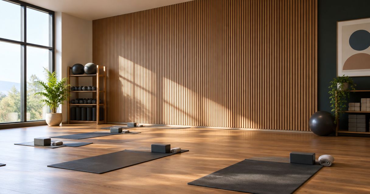 Wall panels for yoga studios and gyms: complete 2026 guide